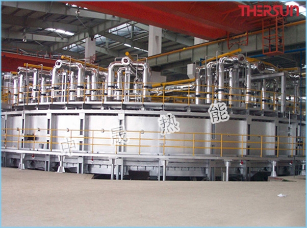  Microwave high temperature ring kiln