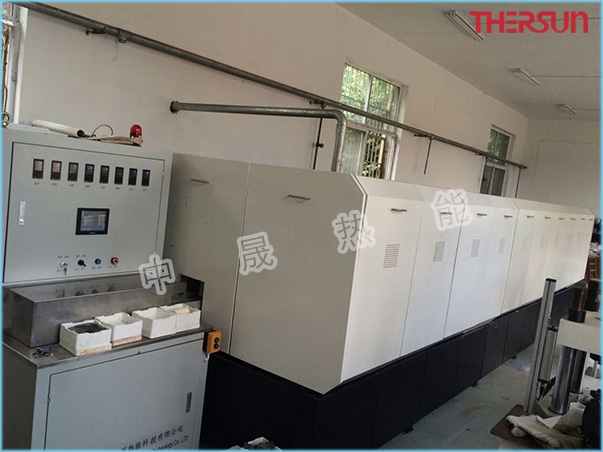  RWET type microwave/electric hybrid heating pusher kiln