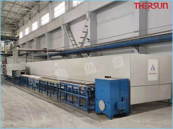  Microwave high-temperature pusher kiln