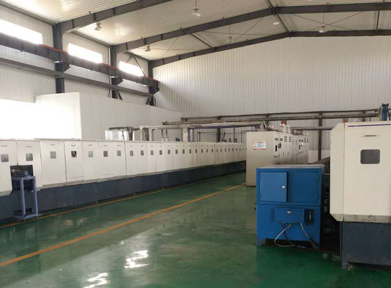  Electric heating pusher kiln